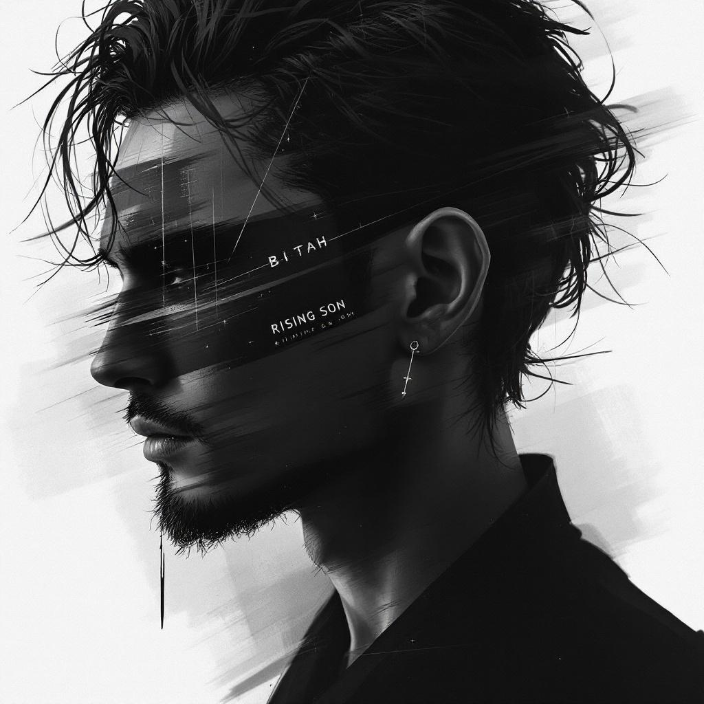 Digital Glitch Portrait