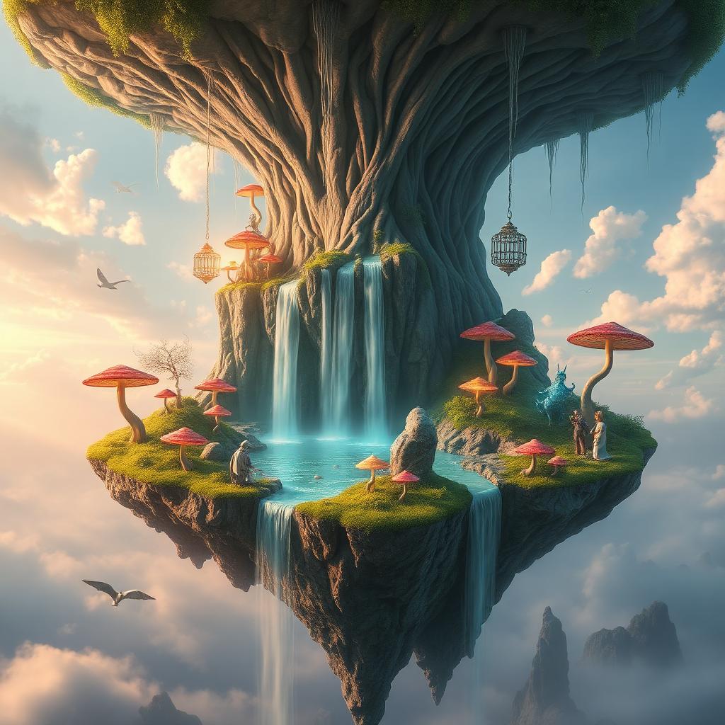 Floating Island Fantasy
